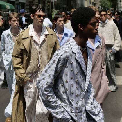 Milan, Milan Men s Fashion Week: Spring Summer 2026 - Men s Fashion, Spring Summer 2026.- DOLCE & GABBANA fashion show  Copyright: x xipa-agency.netx xLucaPonti IpaAgencyx IPA_Agency_IPA59325796