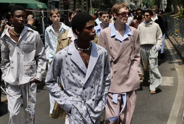Milan, Milan Men s Fashion Week: Spring Summer 2026 - Men s Fashion, Spring Summer 2026.- DOLCE & GABBANA fashion show  Copyright: x xipa-agency.netx xLucaPonti IpaAgencyx IPA_Agency_IPA59325776