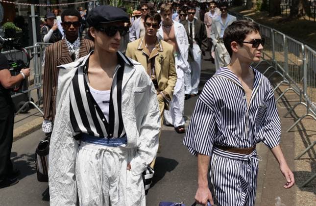 Milan, Milan Men s Fashion Week: Spring Summer 2026 - Men s Fashion, Spring Summer 2026.- DOLCE & GABBANA fashion show  Copyright: xLucaxPontix xipa-agency.netx xLucaPonti IpaAgencyx IPA_Agency_IPA59325746