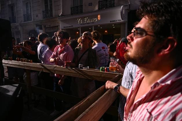 Crowds dance in the streets of Paris during the Fete de la Musique 2025 in Paris, June 21, 2025. - 21 06 2025 - France Ile-de-France (region) Paris -  JulienxMattiax xLexPictorium LePictorium_0311171