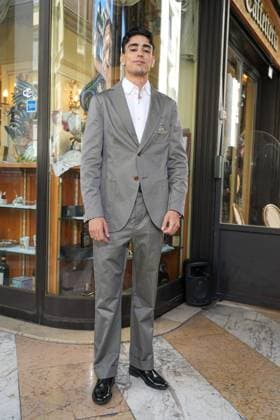 Milan, Milan Men s Fashion Week: Spring Summer 2026 - Men s Fashion, Spring Summer 2026 - Vivienne Westwood fashion show - arrivals in the photo: Villabanks  Copyright: xRiccardoxGIordanox xipa-agency.netx xRiccardoxGiordanox IPA_Agency_IPA59341436