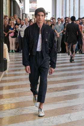 Milan, Milan Men s Fashion Week: Spring Summer 2026 - Men s Fashion, Spring Summer 2026 - Vivienne Westwood fashion show - catwalk in the photo: Model  Copyright: xRiccardoxGIordanox xipa-agency.netx xRiccardoxGiordanox IPA_Agency_IPA59341938