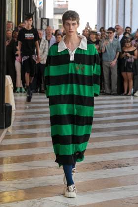 Milan, Milan Men s Fashion Week: Spring Summer 2026 - Men s Fashion, Spring Summer 2026 - Vivienne Westwood fashion show - catwalk in the photo: Model  Copyright: xRiccardoxGIordanox xipa-agency.netx xRiccardoxGiordanox IPA_Agency_IPA59341953