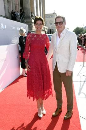 Ilka Horstmeier Member of the Board of Management BMW with husband Jochen Horstmeier at the BMW X State Opera for All event on Bebelplatz in Berlin on 21 06 2025
