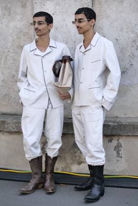 Milan, Milan Men s Fashion Week: Spring Summer 2026 - Men s Fashion, Spring Summer 2026.- PRADA fashion show  Copyright: xLucaxPontix xipa-agency.netx xLucaPonti IpaAgencyx IPA_Agency_IPA59350824
