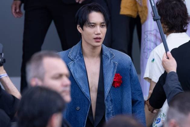 News - Prada - Arrivals - Milan Fashion Week - Menswear Spring Summer 2026 Kai arrives at the Prada fashion show during the Milan Menswear Spring Summer 2026 Fashion Week on June 22, 2025 in Milan, Italy. Photo: Cinzia Camela. MILAN Fondazione Prada Italy Copyright: xCinziaxCamelax xLiveMediax LPN_1933714
