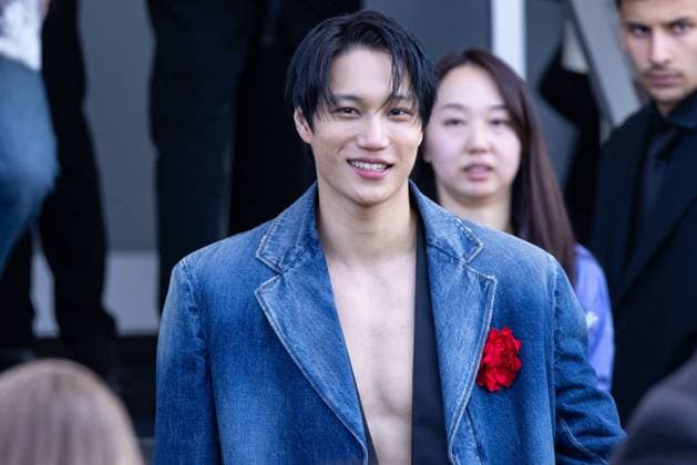 News - Prada - Arrivals - Milan Fashion Week - Menswear Spring Summer 2026 Kai is seen leaving the Prada fashion show during the Milan Menswear Spring Summer 2026 Fashion Week on June 22, 2025 in Milan, Italy. Photo: Cinzia Camela. MILAN Fondazione Prada Italy Copyright: xCinziaxCamelax xLiveMediax LPN_1934026