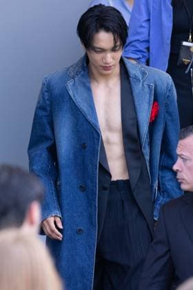 News - Prada - Arrivals - Milan Fashion Week - Menswear Spring Summer 2026 Kai is seen leaving the Prada fashion show during the Milan Menswear Spring Summer 2026 Fashion Week on June 22, 2025 in Milan, Italy. Photo: Cinzia Camela. MILAN Fondazione Prada Italy Copyright: xCinziaxCamelax xLiveMediax LPN_1934029