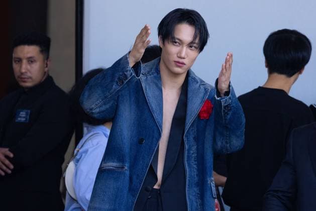 News - Prada - Arrivals - Milan Fashion Week - Menswear Spring Summer 2026 Kai is seen leaving the Prada fashion show during the Milan Menswear Spring Summer 2026 Fashion Week on June 22, 2025 in Milan, Italy. Photo: Cinzia Camela. MILAN Fondazione Prada Italy Copyright: xCinziaxCamelax xLiveMediax LPN_1934031