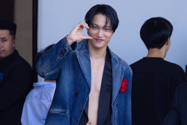 News - Prada - Arrivals - Milan Fashion Week - Menswear Spring Summer 2026 Kai is seen leaving the Prada fashion show during the Milan Menswear Spring Summer 2026 Fashion Week on June 22, 2025 in Milan, Italy. Photo: Cinzia Camela. MILAN Fondazione Prada Italy Copyright: xCinziaxCamelax xLiveMediax LPN_1934032