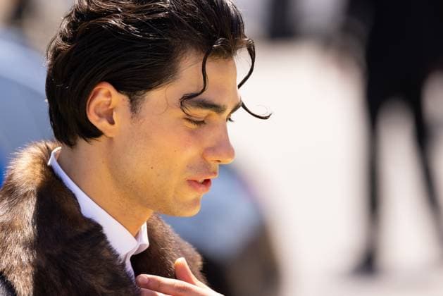 News - Prada - Arrivals - Milan Fashion Week - Menswear Spring Summer 2026 Jacob Rott is seen leaving the Prada fashion show during the Milan Menswear Spring Summer 2026 Fashion Week on June 22, 2025 in Milan, Italy. Photo: Cinzia Camela. MILAN Fondazione Prada Italy Copyright: xCinziaxCamelax xLiveMediax LPN_1934102