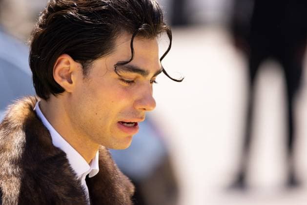 News - Prada - Arrivals - Milan Fashion Week - Menswear Spring Summer 2026 Jacob Rott is seen leaving the Prada fashion show during the Milan Menswear Spring Summer 2026 Fashion Week on June 22, 2025 in Milan, Italy. Photo: Cinzia Camela. MILAN Fondazione Prada Italy Copyright: xCinziaxCamelax xLiveMediax LPN_1934103