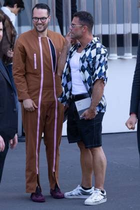 News - Prada - Arrivals - Milan Fashion Week - Menswear Spring Summer 2026 Guest are seen at the Prada fashion show during the Milan Menswear Spring Summer 2026 Fashion Week on June 22, 2025 in Milan, Italy. Photo: Cinzia Camela. MILAN Fondazione Prada Italy Copyright: xCinziaxCamelax xLiveMediax LPN_1934166