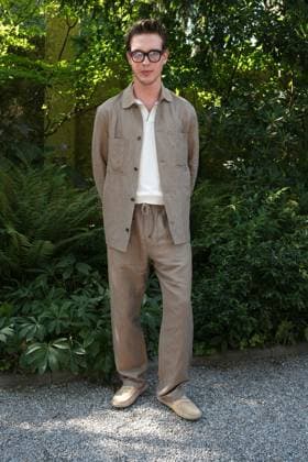 Milan, Milan Men s Fashion Week: Spring Summer 2026 - Men s Fashion, Spring Summer 2026 - TOD S presentation - arrivals in the photo: guest  Copyright: xRiccardoxGiordanox xipa-agency.netx xRiccardoxGiordanox IPA_Agency_IPA59358637