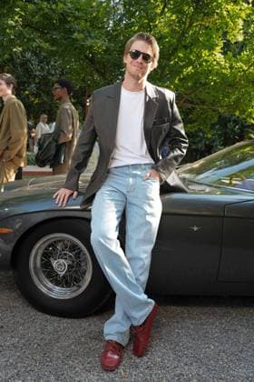 Milan, Milan Men s Fashion Week: Spring Summer 2026 - Men s Fashion, Spring Summer 2026 - TOD S presentation - arrivals in the photo: Joe Alwyn  Copyright: xRiccardoxGiordanox xipa-agency.netx xRiccardoxGiordanox IPA_Agency_IPA59359089