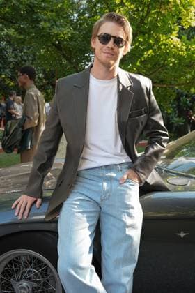 Milan, Milan Men s Fashion Week: Spring Summer 2026 - Men s Fashion, Spring Summer 2026 - TOD S presentation - arrivals in the photo: Joe Alwyn  Copyright: xRiccardoxGiordanox xipa-agency.netx xRiccardoxGiordanox IPA_Agency_IPA59359091