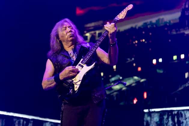 Iron Maiden perform at Co-Op Live Dave Murray of Iron Maiden performs at Co-Op Live, Manchester, England, as part of their Run For Your Lives World Tour, 22nd June 2025. STRICTLY EDITORIAL USE ONLY NO MERCHANDISE OF ANY KIND, Credit:Mike Gray Avalon  Copyright: xMikexGrayx xAvalonx 1013927490