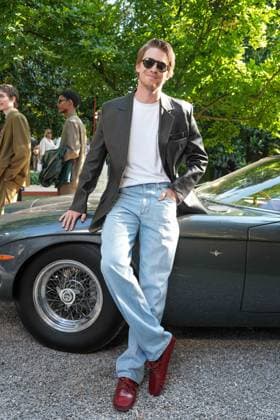 Milan, Italy: Milan, Milan Men s Fashion Week: Spring Summer 2026 - Men s Fashion, Spring Summer 2026 - TOD S presentation - arrivals in the photo: Joe Alwyn Milan Italy  - ZUMAp169 20250622_zea_p169_1088 Copyright: xRiccardoxGiordanox