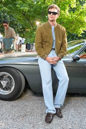 Milan, Italy: Milan, Milan Men s Fashion Week: Spring Summer 2026 - Men s Fashion, Spring Summer 2026 - TOD S presentation - arrivals in the photo: Cooper Koach Milan Italy  - ZUMAp169 20250622_zea_p169_1101 Copyright: xRiccardoxGiordanox