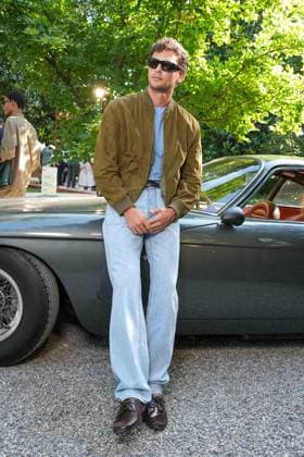 Milan, Italy: Milan, Milan Men s Fashion Week: Spring Summer 2026 - Men s Fashion, Spring Summer 2026 - TOD S presentation - arrivals in the photo: Cooper Koach Milan Italy  - ZUMAp169 20250622_zea_p169_1099 Copyright: xRiccardoxGiordanox