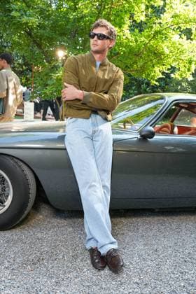 Milan, Italy: Milan, Milan Men s Fashion Week: Spring Summer 2026 - Men s Fashion, Spring Summer 2026 - TOD S presentation - arrivals in the photo: Cooper Koach Milan Italy  - ZUMAp169 20250622_zea_p169_1096 Copyright: xRiccardoxGiordanox