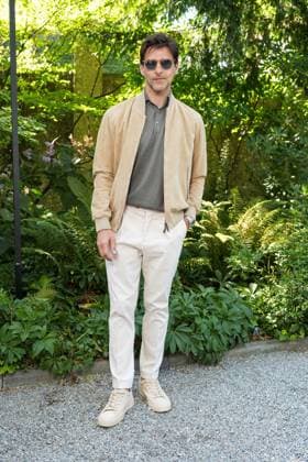 Milan, Italy: Milan, Milan Men s Fashion Week: Spring Summer 2026 - Men s Fashion, Spring Summer 2026 - TOD S presentation - arrivals in the photo: Johannes Huebl Milan Italy  - ZUMAp169 20250622_zea_p169_1076 Copyright: xRiccardoxGiordanox