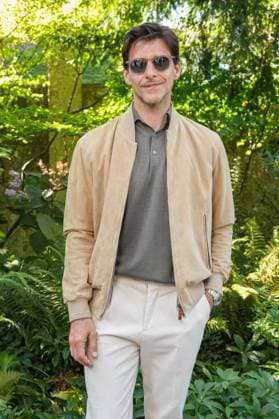 Milan, Italy: Milan, Milan Men s Fashion Week: Spring Summer 2026 - Men s Fashion, Spring Summer 2026 - TOD S presentation - arrivals in the photo: Johannes Huebl Milan Italy  - ZUMAp169 20250622_zea_p169_1077 Copyright: xRiccardoxGiordanox