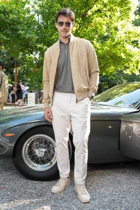 Milan, Italy: Milan, Milan Men s Fashion Week: Spring Summer 2026 - Men s Fashion, Spring Summer 2026 - TOD S presentation - arrivals in the photo: Johannes Huebl Milan Italy  - ZUMAp169 20250622_zea_p169_1078 Copyright: xRiccardoxGiordanox