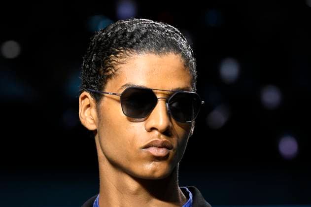 June 23, 2025, Milan, Itay: A model presents a creation by italian fashion designer Giorgio Armani Men s Spring-Summer 2026 collection during the Milan Fashion Week, in Milan, Italy, 23 June 2025. ANSA DANIEL DAL ZENNARO. Milan Itay  - ZUMAa110 20250623_zaf_a110_010 Copyright: xDanielxDalxZennarox
