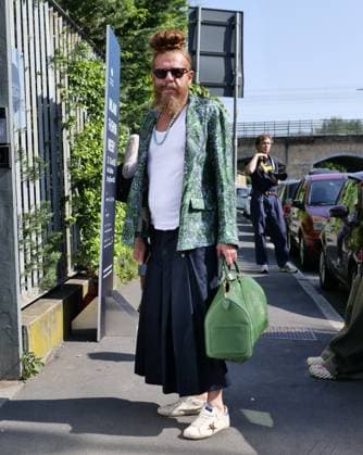 Milan, Milan Men s Fashion Week: Spring Summer 2026 - Men s Fashion, Spring Summer 2026.- SIMON CRACKER fashion show  Copyright: xLucaxPontix xipa-agency.netx xLucaPonti IpaAgencyx IPA_Agency_IPA59379728