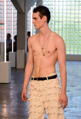 Milan, Italy: Milan Men s Fashion Sozzani Foundation in via Bovisasca 87, David Catalan Fashion Show Milan Italy  - ZUMAp169 20250623_zea_p169_385 Copyright: xMaurizioxMaulex