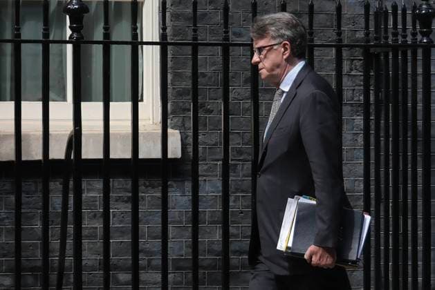 . 23 06 2025. London, United Kingdom. Keir Starmer welcomes Volodymyr Zelenskyy to No.10. British Ambassador to the United States, Peter Mandelson, arrives in Downing Street ahead of UK Prime Minister Keir Starmer greeting Ukrainian President Volodymyr Zelenskyy to No10.  xMartynxWheatleyx xi-Imagesx IIM-26040-0062