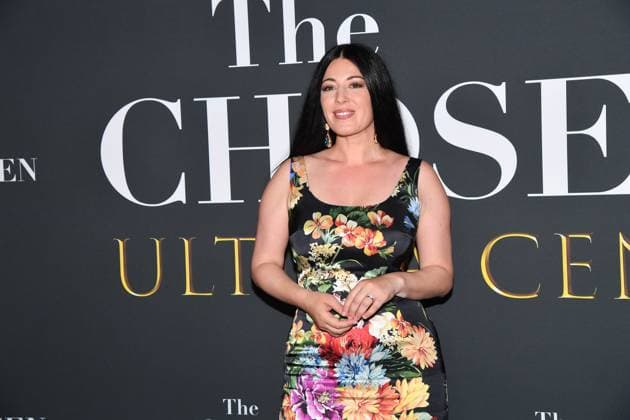 Rome, Cinema Adriano Premiere of the Series The Chosen The Last Supper , In the photo: Elizabeth Tabish  Copyright: xVincenzoxLandix xipa-agency.netx xVincenzoxLandix IPA_Agency_IPA59399232