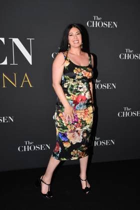 Rome, Cinema Adriano Premiere of the Series The Chosen The Last Supper , In the photo: Elizabeth Tabish  Copyright: xVincenzoxLandix xipa-agency.netx xVincenzoxLandix IPA_Agency_IPA59399237