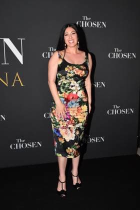 Rome, Cinema Adriano Premiere of the Series The Chosen The Last Supper , In the photo: Elizabeth Tabish  Copyright: xVincenzoxLandix xipa-agency.netx xVincenzoxLandix IPA_Agency_IPA59399238