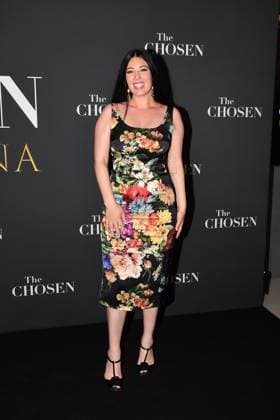 Rome, Cinema Adriano Premiere of the Series The Chosen The Last Supper , In the photo: Elizabeth Tabish  Copyright: xVincenzoxLandix xipa-agency.netx xVincenzoxLandix IPA_Agency_IPA59399239
