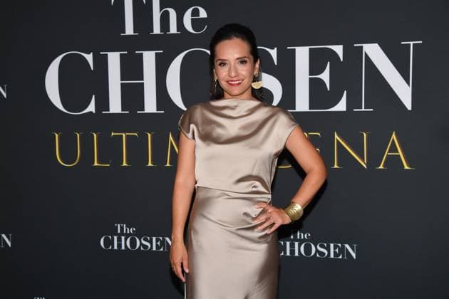 Rome, Cinema Adriano Premiere of the Series The Chosen The Last Supper , In the photo: Vanessa Benavente  Copyright: xVincenzoxLandix xipa-agency.netx xVincenzoxLandix IPA_Agency_IPA59399271