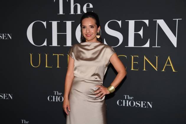 Rome, Cinema Adriano Premiere of the Series The Chosen The Last Supper , In the photo: Vanessa Benavente  Copyright: xVincenzoxLandix xipa-agency.netx xVincenzoxLandix IPA_Agency_IPA59399286