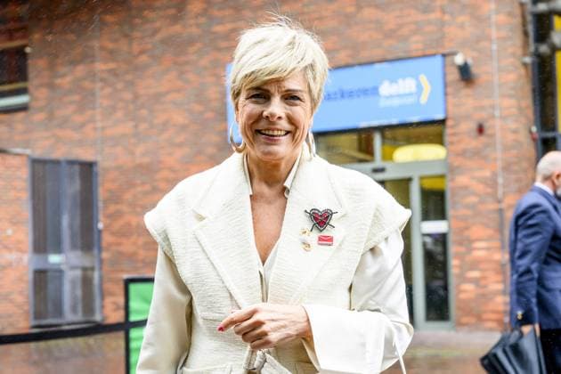 Entertainment Bilder des Tages Princess Laurentien At 2025 Language Hero Award - The Netherlands Princess Laurentien presents the Language Heroes Award 2025 for the tenth time, Netherlands on June 24, 2025. The award is an initiative of the Reading & Writing Foundation and is intended to offer a platform to people who have learned to read and write better at a later age. Photo by NLBeeld Patrick van Emst Bruno Press ABACAPRESS.COM Netherlands  Copyright: xBrunoxPress ABACAx