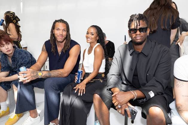Front row of the Etudes Studio Spring Summer 2026 menswear show during Paris Fashion Week at Palais de Tokyo Celebrities at the Etudes Studio fashion show, Paris June 24, 2025 Jeremy MELLOUL Bestimage Celebrities at the Etudes Studio fashion show, Paris June 24, 2025 Jeremy MELLOUL Bestimage Paris France  Copyright: xJeremyxMelloulx xBestimagexJeremyxMelloulx xBestimagex