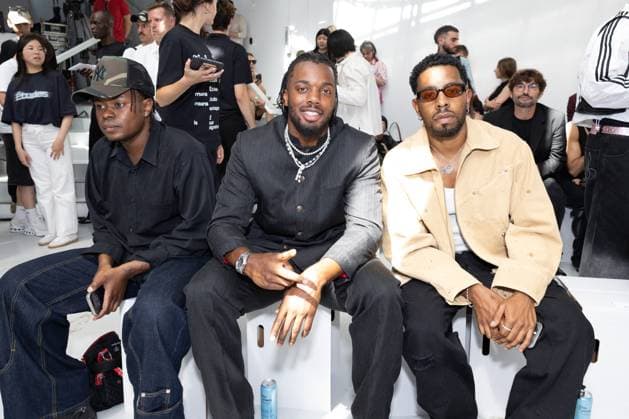 Front row of the Etudes Studio Spring Summer 2026 menswear show during Paris Fashion Week at Palais de Tokyo Celebrities at the Etudes Studio fashion show, Paris June 24, 2025 Jeremy MELLOUL Bestimage Celebrities at the Etudes Studio fashion show, Paris June 24, 2025 Jeremy MELLOUL Bestimage Paris France  Copyright: xJeremyxMelloulx xBestimagexJeremyxMelloulx xBestimagex