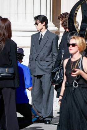 Arrivals at the second Saint Laurent Menswear Spring Summer 2026 show as part of Paris Fashion Week at the Bourse de Commerce Pinault Collection Zhang Kangle Arrivals at the second Saint Laurent Menswear Spring Summer 2026 show as part of Paris Fashion Week at the Bourse de Commerce Pinault Collection in Paris, France on June 24, 2025 Christophe Clovis Bestimage Celebs attending the Saint Laurent Menswear Spring Summer 2026 show as part of Paris Fashion Week on June 24, 2025 in Paris, France Paris France  Copyright: xChristophexClovisx xBestimagexChristophexClovisx xBestimagex