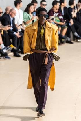 PFW - Men s Spring 2026 - Runway NB Model on the runway at the Saint Laurent show as part of Paris Men s Fashion Week on June 24, 2025 in Paris, France. Photo by Nasser Berzane ABACAPRESS.COM Paris France  Copyright: xBerzanexNasser ABACAx