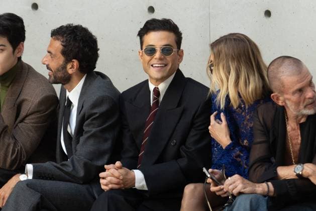 Men s Spring 2026 - Frontrow NB Rami Malek on the Frontrow at the Saint Laurent show as part of Paris Men s Fashion Week on June 24, 2025 in Paris, France. Photo by Nasser Berzane ABACAPRESS.COM Paris France  Copyright: xBerzanexNasser ABACAx