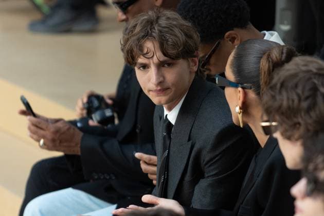 Men s Spring 2026 - Frontrow NB Vassili Schneider on the Frontrow at the Saint Laurent show as part of Paris Men s Fashion Week on June 24, 2025 in Paris, France. Photo by Nasser Berzane ABACAPRESS.COM Paris France  Copyright: xBerzanexNasser ABACAx