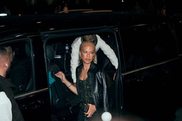 Tonya Lewis Lee At Louis Vuitton After Party - Paris Tonya Lewis Lee during the after-party of the Louis Vuitton Men s Spring Summer 2026 Paris Fashion Week show at the Laperouse restaurant bar in Paris, France on June 24, 2025. Photo by Alexis Jumeau ABACAPRESS.COM Paris France  Copyright: xJumeauxAlexis ABACAx