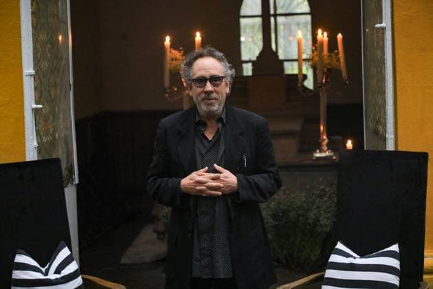Tim Burton Masterclass in Mexico Director, producer, screenwriter, and cartoonist, Tim Burton poses during a masterclass as part of the immersive experience: Tim Burton, The Labyrinth at the Panteon de Dolores. on June 24, 2025 in Mexico City, Mexico. Mexico City CDMX Mexico Copyright: xIanxRoblesx