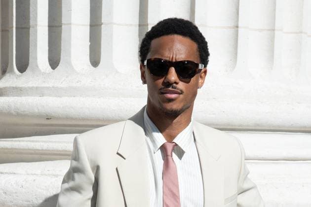 Yves Saint Laurent Photocall Keith Powers attending the Yves Saint Laurent Menswear Spring Summer 2026 show as part of Paris Fashion Week in Paris, France on June 24, 2025. Photo by Aurore Marechal ABACAPRESS.COM Paris France  Copyright: xMarechalxAurore ABACAx