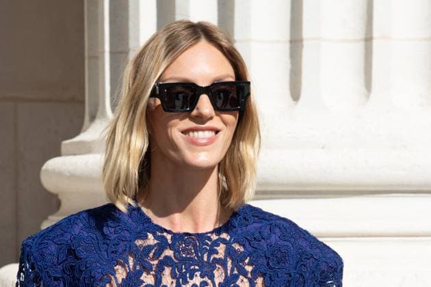 Yves Saint Laurent Photocall Anja Rubik attending the Yves Saint Laurent Menswear Spring Summer 2026 show as part of Paris Fashion Week in Paris, France on June 24, 2025. Photo by Aurore Marechal ABACAPRESS.COM Paris France  Copyright: xMarechalxAurore ABACAx