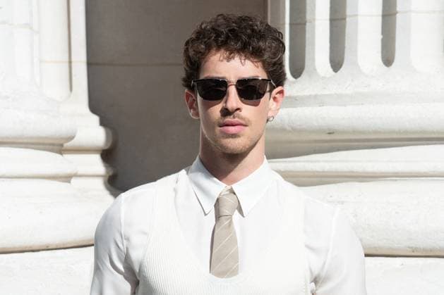 Yves Saint Laurent Photocall Manu Rios attending the Yves Saint Laurent Menswear Spring Summer 2026 show as part of Paris Fashion Week in Paris, France on June 24, 2025. Photo by Aurore Marechal ABACAPRESS.COM Paris France  Copyright: xMarechalxAurore ABACAx